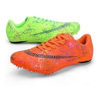AahArya Athlétisme Chaussures Unisexes Antidérapant Spike Chaussures Chaussures De Course D'athlétisme Sprint Hommes Baskets Antidérapantes à Pointes Chaussure de Piste d'athlétisme,D,43EU