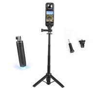 AAIOOEA One Touch Mini trépied de bureau pop-up et poignée, Vlog portable avec vis de 0,6 cm, pour DJI Osmo Pocket 4/3/2, DJI Action 6/5 Pro/4, GoPro13/12/11/10/9/8/7, Insta360X5/X4/X3