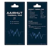 Aairhut 13W/m.K Pad Thermique 1 Pièces, 85 x 45 x 0,5mm Hautes Performances Silicone Thermal Pad Non Conducteur Particulièrement Souple pour PC PS4 GPU M.2 SSD