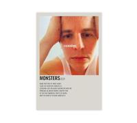 AAISLUV Poster d'album Tom Odell Monstres sur toile - Décoration murale pour salon, chambre à coucher - 60 x 90 cm