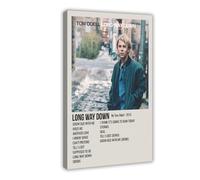 AAISLUV Poster de l'album Tom Odell Long Way Down sur toile - Décoration murale pour salon, chambre à coucher - 60 x 90 cm