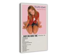 AAISLUV Poster sur toile « Baby One More Time » de Britney Spears pour décoration de chambre à coucher, bureau, chambre, cadeau 20 x 30 cm