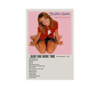 AAISLUV Poster sur toile « Baby One More Time » de Britney Spears pour décoration de chambre à coucher, bureau, chambre, cadeau 20 x 30 cm