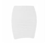 AAIXXIZAO Mini Jupe Crayon Courte Sexy Jupe Plissée Élastique Taille Haute Moulante Mini Jupe Bureau Jupes Crayon Courtes Solide Taille Unique Blanc