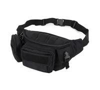 AAIXXIZAO Sacs Banane Hommes Waist Pack Hanche Ceinture Sacs Nylon Sports Escalade Voyage Randonnée Mâle Chest Bag Noir
