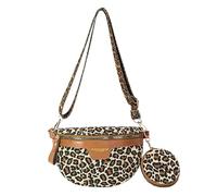 AAIXXIZAO Sacs Banane Léopard Imprimé Taille Sac Femme Poitrine Pack Sac À Main Casual Ceinture Sac Mode Dame Épaule Bandoulière Sacs Marronwaistbag