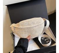 AAIXXIZAO Sacs Banane Sac Banane en Paille Sac De Poitrine Sac De Taille Sac De Bandoulière Sac À Bandoulière Sac À Bandoulière Sac De Taille Tissé De Voyage Sacs À Main Sac De Plage