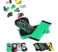 Aakluk Magnetic Mini Fingerboard | 3D Printed Fingerboard Obstacles, Spin, Flipe, and Roll Your Stress Away | Fun, Stress-Relieving & Portable | for Men Women