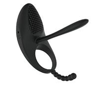 AAKOMA Anneaux de vibrateur Anneau pénien vibrant Stimulateur clitoridien avec vibration à 7 fréquences, anneau de pénis étanche Vibration puissante pour hommes et couples Sex Toy