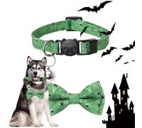 AAKOMA Collier pour chat pour Halloween | Colliers nœud papillon non irritants et respirants pour animaux de compagnie, décorations pour animaux de compagnie pour la maison, la photographie, le