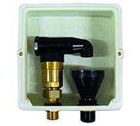 Aalberts SEPP Aérateur de tuyau sûr 0006051 DN 15-G 2000 /2a x G 3/4a, simple, dans le boîtier mural