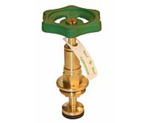 Aalberts SEPP servo valve à débit libre partie supérieure 0001461 DN 20, laiton, montante, avec chambre à graisse, sans espace mort