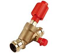 Aalberts Sepp sps presse vanne à débit libre TW0022230 DN 20, 22 mm, avec vidange, joint torique EPDM, laiton DR