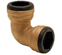 Aalberts VSH Tectite angle 4750108 42 mm, bronze, jusqu'à 28 mm, 90 degrés, intérieur/intérieur, amovible
