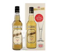 Aalborg Jubileum + Glas 0.70 liter Spiritueux