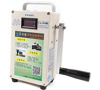 AALGO Générateur à Manivelle 150W Chargeur Rapide 20W DC USB Alimentation Téléphone Portable Alimentation De Secours Dynamo Portable pour Panne,Camping,Hors Réseau,110V