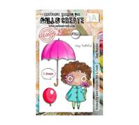 Aall & Create Ensemble de tampons transparents #1166 - Restez espoir *