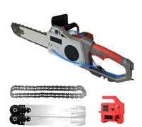 aallwwsso Tronçonneuse Portative sans Balais | Tronçonneuse Électrique À Béton avec Pompe À Eau, Équipée De 2 Chaînes Et 2 Guides-Chaînes, Adaptée Au Granit, Au Bois Et À La Pierre. 480