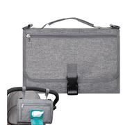 AALLYN Matelas à Langer Portable, Matelas à Langer pour | Matelas à Langer imperméable pour avec Poche pour lingettes - Matelas à Langer Pliable pour, Station à Langer Pliable de Grande capacité pour