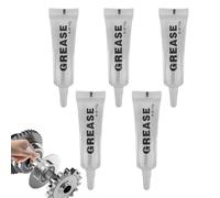 AALLYN Tube de graisse, graisse pour roulements de roue, 5 pièces de graisse synthétique pour roulements de vélo au Lithium, Graisse pour engrenages de moto, lubrifiant pour roulements de roue, pour