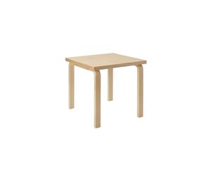 Aalto 80C Table Carrée H60 Bouleau