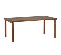 ARTEK table AALTO TABLE 83 (Bouleau laqué noyer - Bois massif et placage)