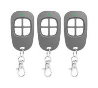 AAM0049 AAM0085 AAM0121 Telecommande Portail, 433,92 MHz Télécommande Compatible with SCS Sentinel AAM0135, 4 canaux Bip Portail Porte De Garage (3pcs)