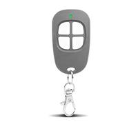 AAM0049 Télécommande Portail et Garage - Compatible SCS Sentinel - 433,92 MHz - 4 Canaux - Code Secret Tournant & Portée Longue - Gris