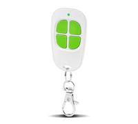 AAM0049 Télécommande Portail et Garage - Compatible SCS Sentinel - 433,92 MHz - 4 Canaux - Code Secret Tournant & Portée Longue - Vert