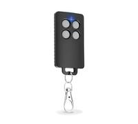 AAM0121 Télécommande Portail - Compatible SCS Sentinel - 433,05-434,79 MHz - 4 Canaux - Code Secret Tournant & Portée 50 m - Gris