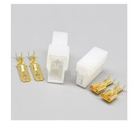 AANAN 1-20 Kits 2 Broches connecteur Automobile connecteur de Faisceau de câblage Prise avec borne 180908-5 180907-5 (Color : Male Female Set, Size : 10Sets)