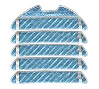 AANAN 5X Tissus de vadrouille épiltrés en Tissu Compatible avec Sencor SRV 9250BK Robotic aspirateur de Chiffons de Chiffon de ragutiage Pads de Nettoyage Tampons de vadrouilles Remplacement