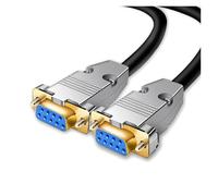AANAN Câble série femelle-femelle 9 broches Câble de connexion DB9 Câble de connexion directe RS232 Câble série Câble COM(8M)