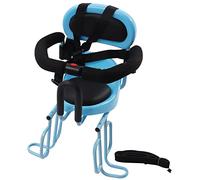 Aangeebone Siège de vélo pour enfant, siège de vélo, siège arrière pour enfant, avec ceinture de sécurité et guidon, garde-corps amovible, de 6 mois à 6 ans, pour VTT, vélos de route, vélos