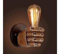 AAOTE Applique Murale Vintage 1 Lumière Applique Murale avec Prise E27, Appliques Murales Appliques Lampe Applique Luminaire pour Couloir Bedroon Livingoom,B