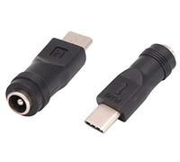 AAOTOKK Connecteur Type C vers DC 5.5x2.1mm Femelle - Adaptateur Secteur pour Dispositif de Chargement USB-C (2 Pièces)