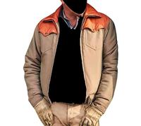 AAOutfitz John Dutton Veste de cowboy en coton pour homme, Kaki - Coton, L