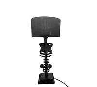 AAPIE Lampes de Chevet pour Chambres à Coucher Lampe de Chevet Moderne Squelette Lampe de Chevet Noir Décoration Gothique Chambre Lumières pour Dortoir Maison Halloween