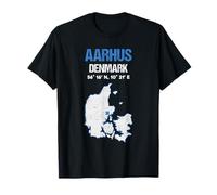Aarhus Danemark Ville T-Shirt