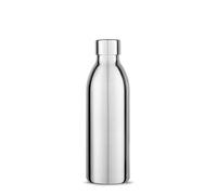 aarke Bouteille To-Go en Acier Inoxydable - Bouteille Isotherme pour Eau Plate & Pétillante, Compatible Aarke Carbonator 3, Double Paroi, Étanche, Lave-Vaisselle, Capacité : 650ml