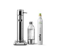 Aarke Carbonator 3 Machine à eau gazeuse en acier inoxydable + cylindre de 60 litres avec CO2 renouvelable