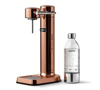 Aarke Carbonator 3, Machine à Soda avec Bouteille d'eau, Finition Cuivre | Machine à soda sans fil en acier inoxydable pour la maison, machine à eau gazeuse, bouteille en PET sans BPA incluse