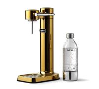 Aarke Carbonator 3, Machine à Soda avec Bouteille d'eau, Finition Dorée