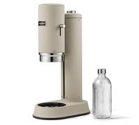 Aarke Carbonator Pro, Machine à Soda avec Bouteille en Verre, Finition Sand