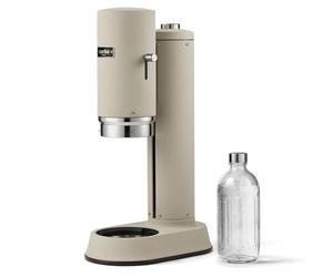 Aarke Carbonator Pro, Machine à Soda avec Bouteille en Verre, Finition Sand