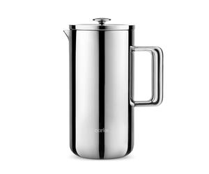 aarke Presse à café - Acier inoxydable, isolée à double paroi, 963,9 g | 100 % acier inoxydable, extérieur Cool-Touch, filtre en maille de précision, corps sous vide