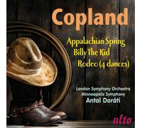 Aaron Copland – Appalachian Spring, Billy the Kid, Rodeo – CD – Alto