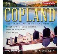 Copland / BBC Philharmonic – Orchestral Works 4 – Symphonies – SACD hybride