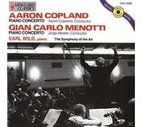 Aaron Copland, Gian Carlo Menotti: Piano Concertos