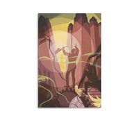 Aaron Douglas Poster mural à suspendre Motif chanson des tours 60 x 90 cm